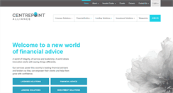 Desktop Screenshot of centrepointalliance.com.au
